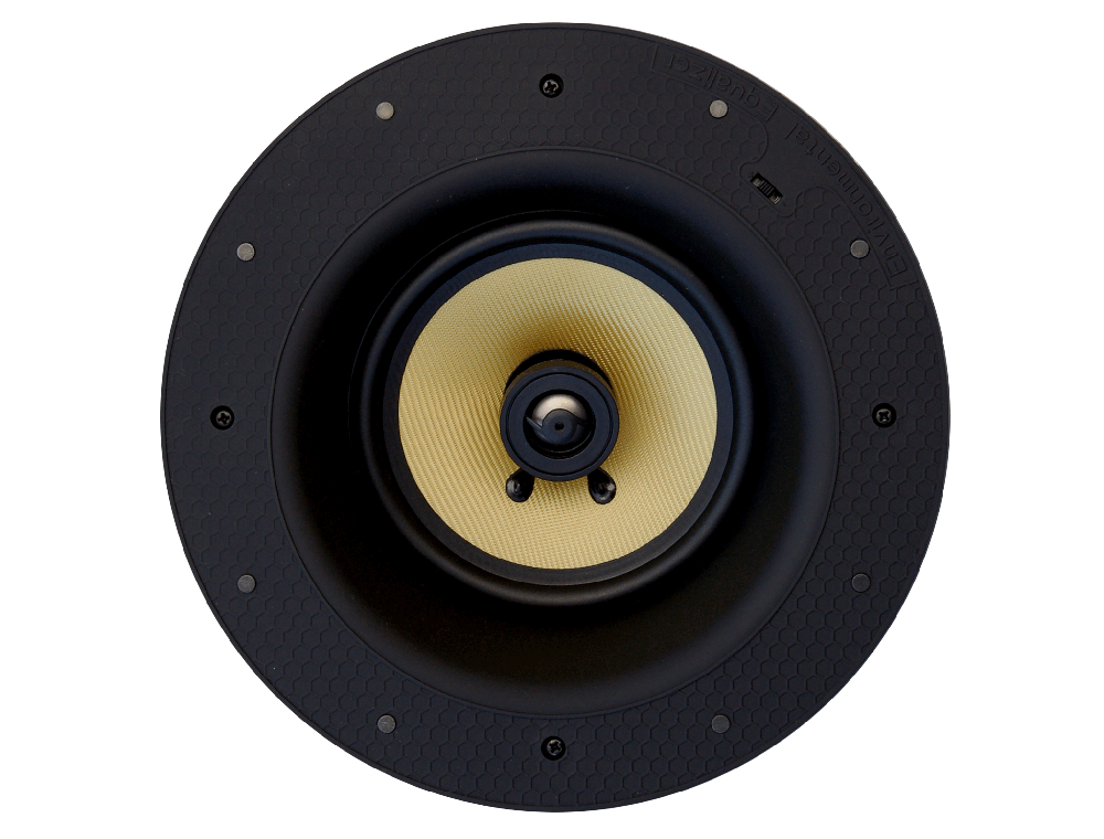 Front ceiling speaker